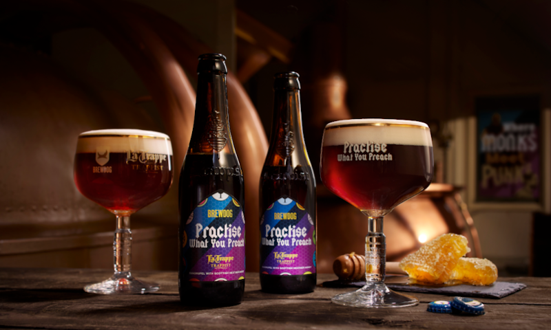 Practise what You Preach bier flesjes en glazen